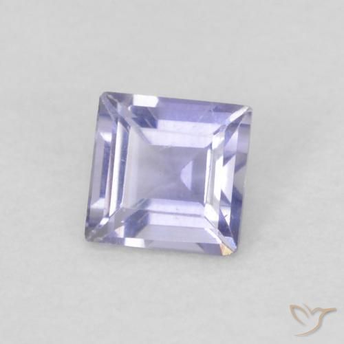 اليوليت Medium Light-Violet طبيعي، مربع، 0.12 قيراط، VVS