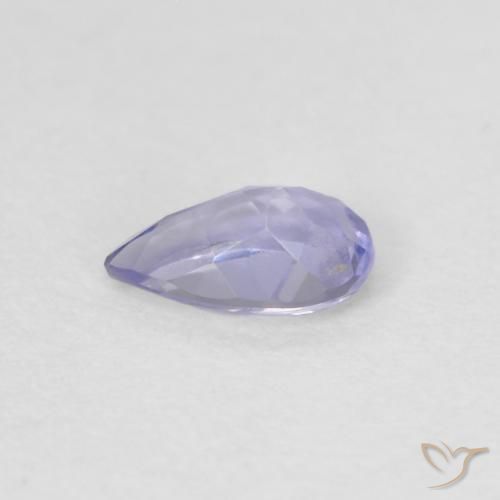 اليوليت Medium Light-Violet طبيعي، شكل الكمثرى، 0.17 قيراط، VVS