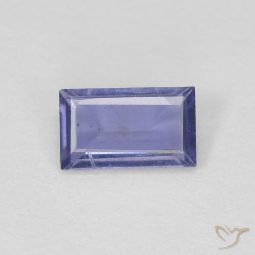 0.20ct طبيعي بنفسجى ملكى إيوليت, باجيت, قليلا جدا
