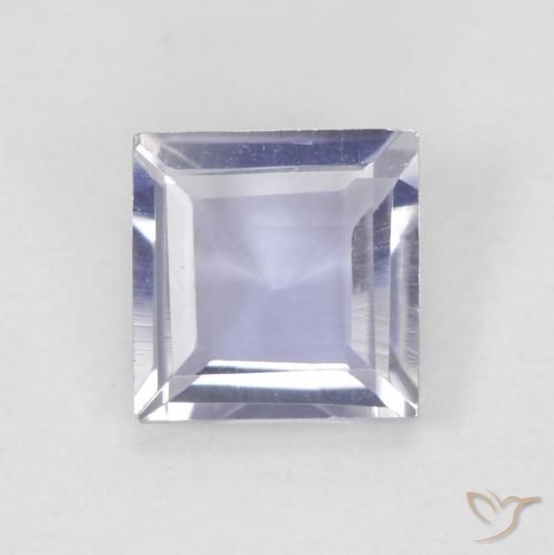 0.28ct طبيعي Medium Light-Violet إيوليت, مربع, VVS