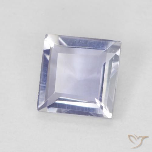 اليوليت Medium Light-Violet طبيعي، مربع، 0.28 قيراط، VVS
