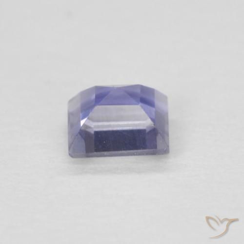 اليوليت Medium Light-Violet طبيعي، مربع، 0.12 قيراط، VVS
