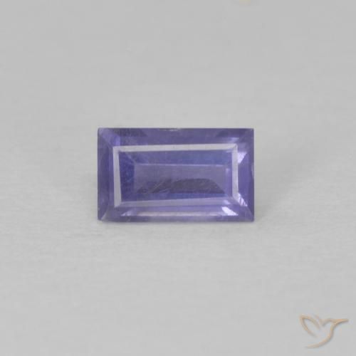0.28ct طبيعي أرجوانى غامق إيوليت, باجيت, قليلا جدا