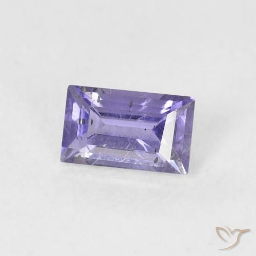 إيوليت Medium Light-Violet طبيعي، باجيت، 0.27 قيراط، SI