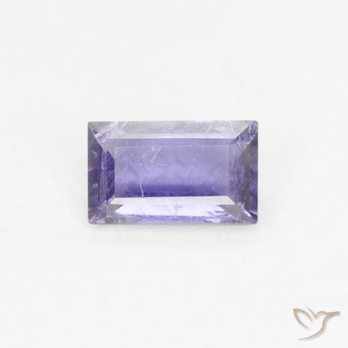 0.26ct طبيعي ازرق غامق إيوليت, باجيت, قليلا جدا