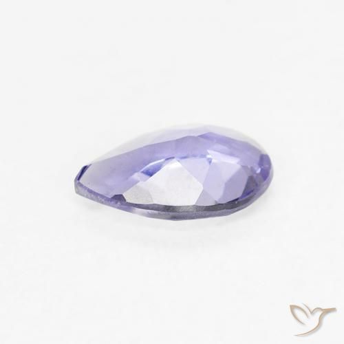 اليوليت Medium Light-Violet طبيعي، شكل الكمثرى، 0.28 قيراط، قليلا جدا