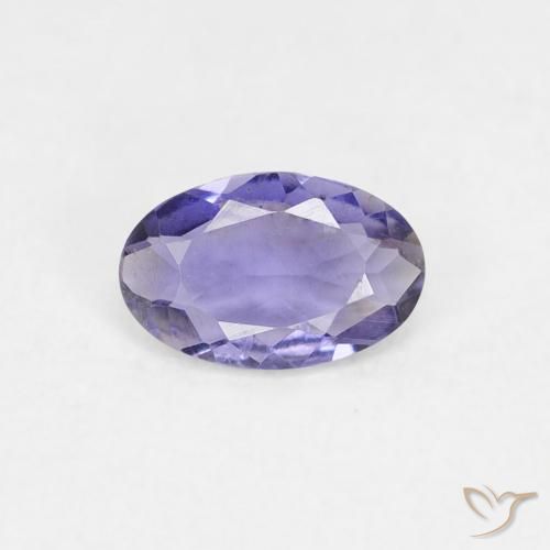 0.27ct طبيعي بنفسجى فاتح متوسط اليوليت, بيضوي, قليلا جدا