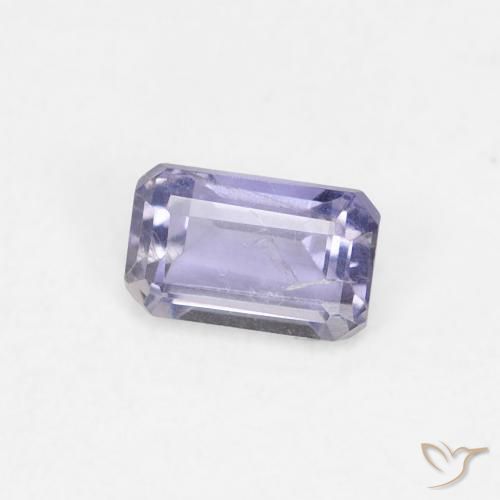 اليوليت Medium Light-Violet طبيعي، ثمانى / قصة زمرد، 0.32 قيراط، VS-SI