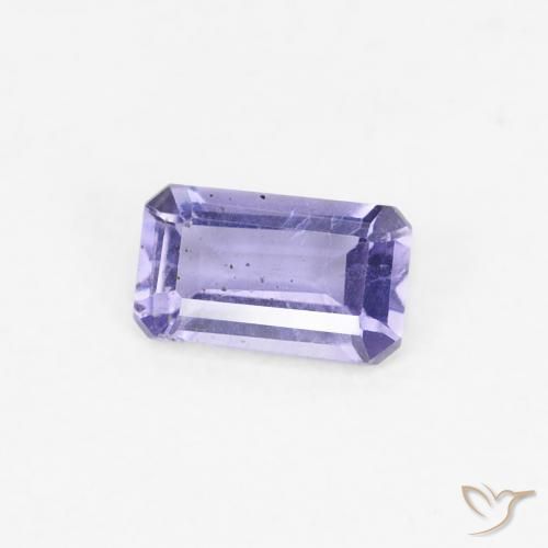 اليوليت Medium Light-Violet طبيعي، ثمانى / قصة زمرد، 0.25 قيراط، VS-SI