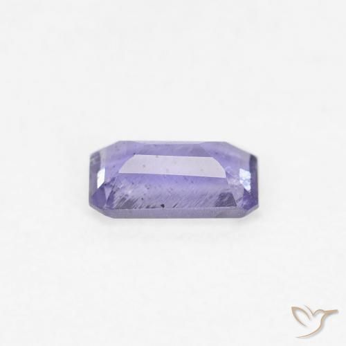 اليوليت Medium Light-Violet طبيعي، ثمانى / قصة زمرد، 0.25 قيراط، VS-SI
