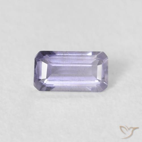 0.21ct طبيعي بنفسجي وردي إيوليت, قص الزمرد, VS-SI