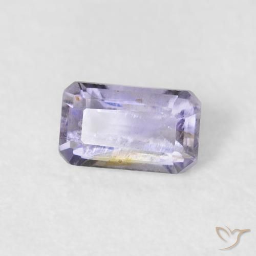 اليوليت Medium Light-Violet طبيعي، ثمانى / قصة زمرد، 0.29 قيراط، VS-SI