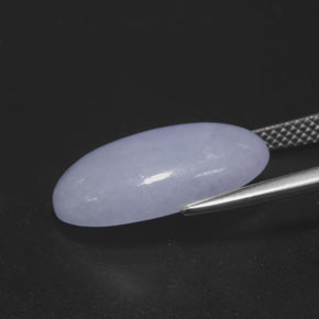 اليشمك الخزامي طبيعي، قصة بيضاوى، 9.81 قيراط، غير شفاف