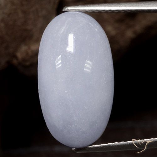 9.97ct طبيعي بنفسجى فاتح اليشمك, بيضوي, غير شفاف