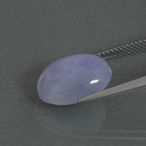 اليشمك الخزامي طبيعي، قصة بيضاوى، 8.84 قيراط، غير شفاف