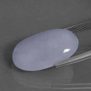 اليشمك الخزامي طبيعي، بيضوي، 20.87 قيراط، غير شفاف