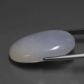 اليشمك الخزامي طبيعي، قصة بيضاوى، 22.23 قيراط، نصف شفاف