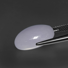 اليشمك الخزامي طبيعي، بيضوي، 15.81 قيراط، غير شفاف