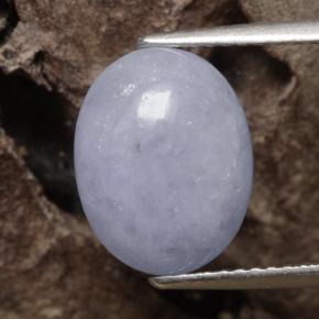 اليشمك الخزامي طبيعي، قصة بيضاوى، 4.28 قيراط، غير شفاف