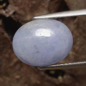 اليشمك الخزامي طبيعي، قصة بيضاوى، 4.28 قيراط، غير شفاف