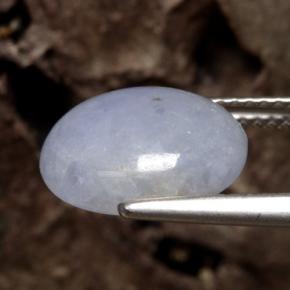 اليشمك الخزامي طبيعي، قصة بيضاوى، 4.28 قيراط، غير شفاف