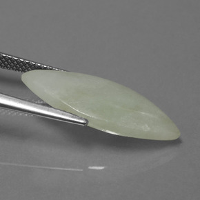 اليشمك أخضر طبيعي، ماركيز، 5.80 قيراط، نصف شفاف