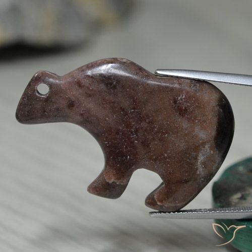 48.28ct طبيعي بني محمر يشب أو جاسبر, فانسى, غير شفاف