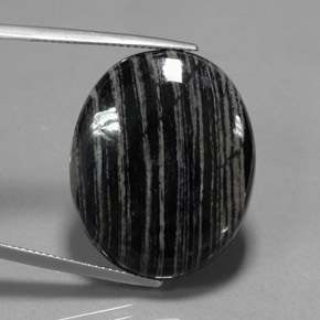 يشب أو جاسبر متعدد الألوان طبيعي، قصة بيضاوى، 35.24 قيراط، غير شفاف