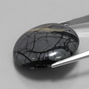 يشب أو جاسبر متعدد الألوان طبيعي، قصة دائرى، 30.49 قيراط، غير شفاف