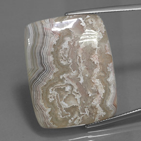 يشب أو جاسبر متعدد الألوان طبيعي، باجيت، 36.35 قيراط، غير شفاف