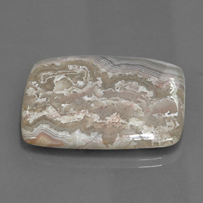 يشب أو جاسبر متعدد الألوان طبيعي، باجيت، 36.35 قيراط، غير شفاف