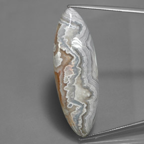 يشب أو جاسبر متعدد الألوان طبيعي، ماركيز، 41.50 قيراط، غير شفاف