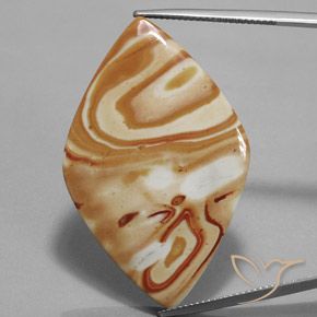 34.74ct طبيعي متعدد الألوان يشب أو جاسبر, فانسى, غير شفاف