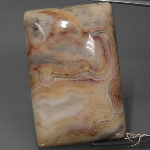 73.08ct طبيعي متعدد الألوان يشب أو جاسبر, باجيت, غير شفاف