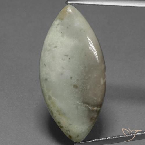 15.30ct طبيعي متعدد الألوان يشب أو جاسبر, ماركيز, غير شفاف