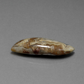 يشب أو جاسبر متعدد الألوان طبيعي، شكل خيالي، 15.18 قيراط، غير شفاف