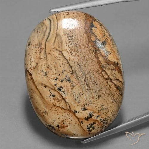 57.19ct طبيعي متعدد الألوان يشب أو جاسبر, بيضوي, غير شفاف, Photo A