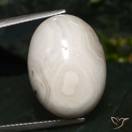 19.55ct طبيعي متعدد الألوان يشب أو جاسبر, بيضوي, غير شفاف