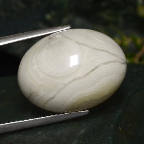 يشب أو جاسبر متعدد الألوان طبيعي، قصة بيضاوى، 16.10 قيراط، غير شفاف