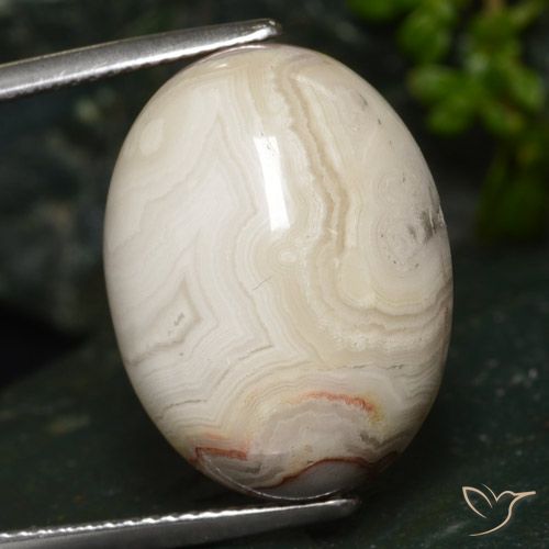 19.55ct طبيعي متعدد الألوان يشب أو جاسبر, بيضوي, غير شفاف