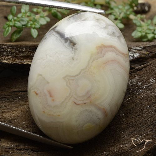 44.30ct طبيعي متعدد الألوان يشب أو جاسبر, بيضوي, غير شفاف