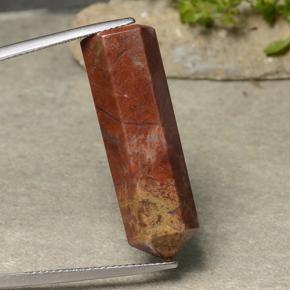 يشب أو جاسبر متعدد الألوان طبيعي، شكل خيالي، 25.52 قيراط، غير شفاف