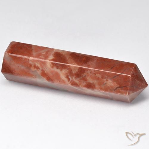 يشب أو جاسبر متعدد الألوان طبيعي، شكل خيالي، 19.86 قيراط، غير شفاف