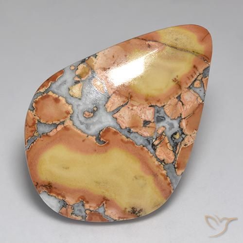 47.77ct طبيعي متعدد الألوان يشب أو جاسبر, فانسى, غير شفاف