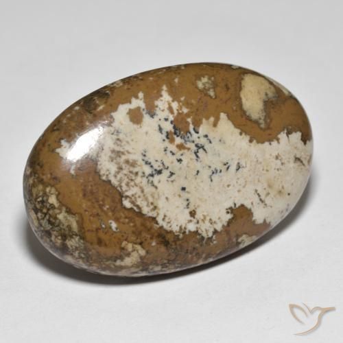 34.78ct طبيعي متعدد الألوان يشب أو جاسبر, بيضوي, غير شفاف