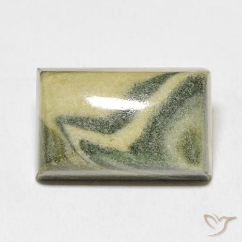 19.93ct طبيعي متعدد الألوان يشب أو جاسبر, باجيت, غير شفاف, Photo A