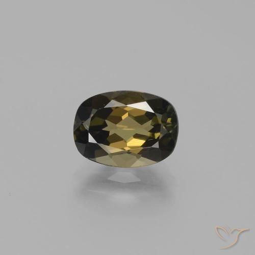 1.78ct طبيعي بني مخضر كورنيروبين, وسادة, قليلا جدا