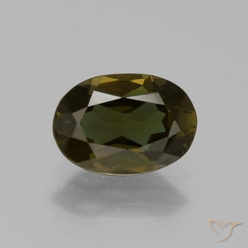 1.04ct طبيعي بنى متوسط كورنيروبين, بيضوي, قليلا جدا