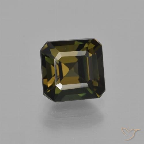 1.73ct طبيعي بنى رائع كورنيروبين, قص الزمرد, VVS