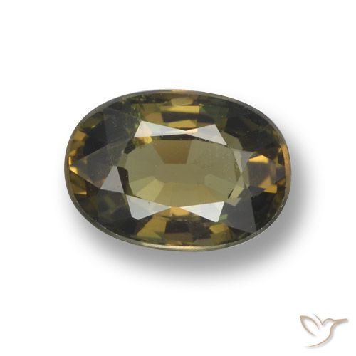 1.75ct طبيعي بنى متوسط كورنيروبين, بيضوي, VVS